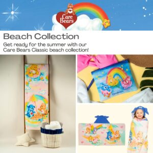 Franco Collectibles Care Bears Classic Beach/Pool Waterproof Swimsuit, Makeup, Toiletries Pouch, (Officially Licensed Product)