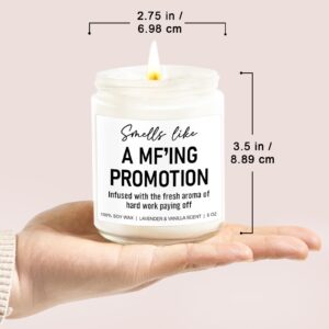 Younift Funny Promotion Candles, Promotion Gifts for Women, Men, Promotion Gifts, Job Promotion Gifts, Congratulations on Your Promotion, Gifts for Promotion for Him, Her, Congrats New Job Gifts