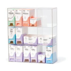 marketlab triple tier acrylic suture rack