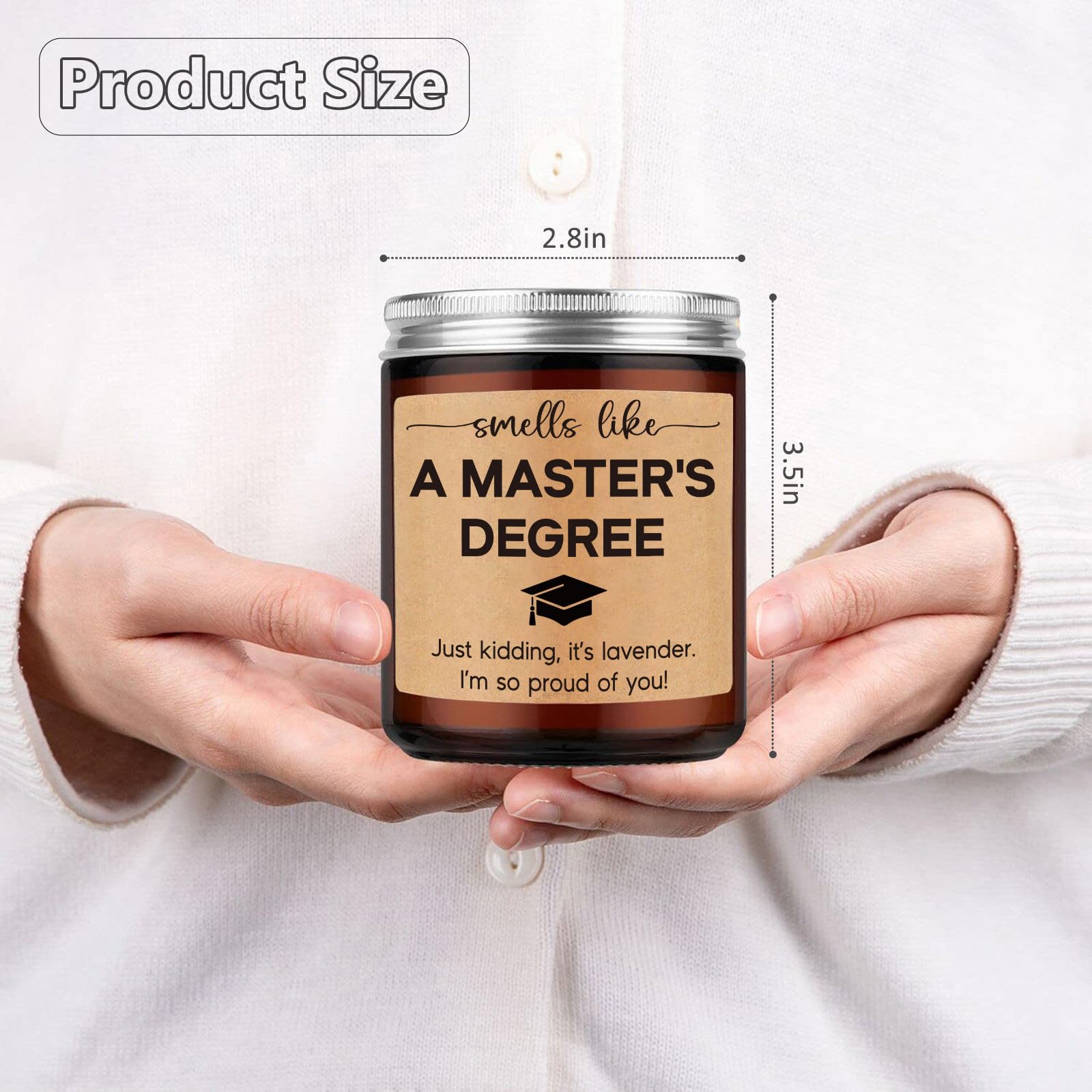 Fairy's Gift Candle, Masters Degree Graduation Gifts, Graduation Gifts for Masters Degree, Funny Grad Gifts for Her Him, Masters Graduation Gifts, Graduate Gifts for Masters Degree Graduates