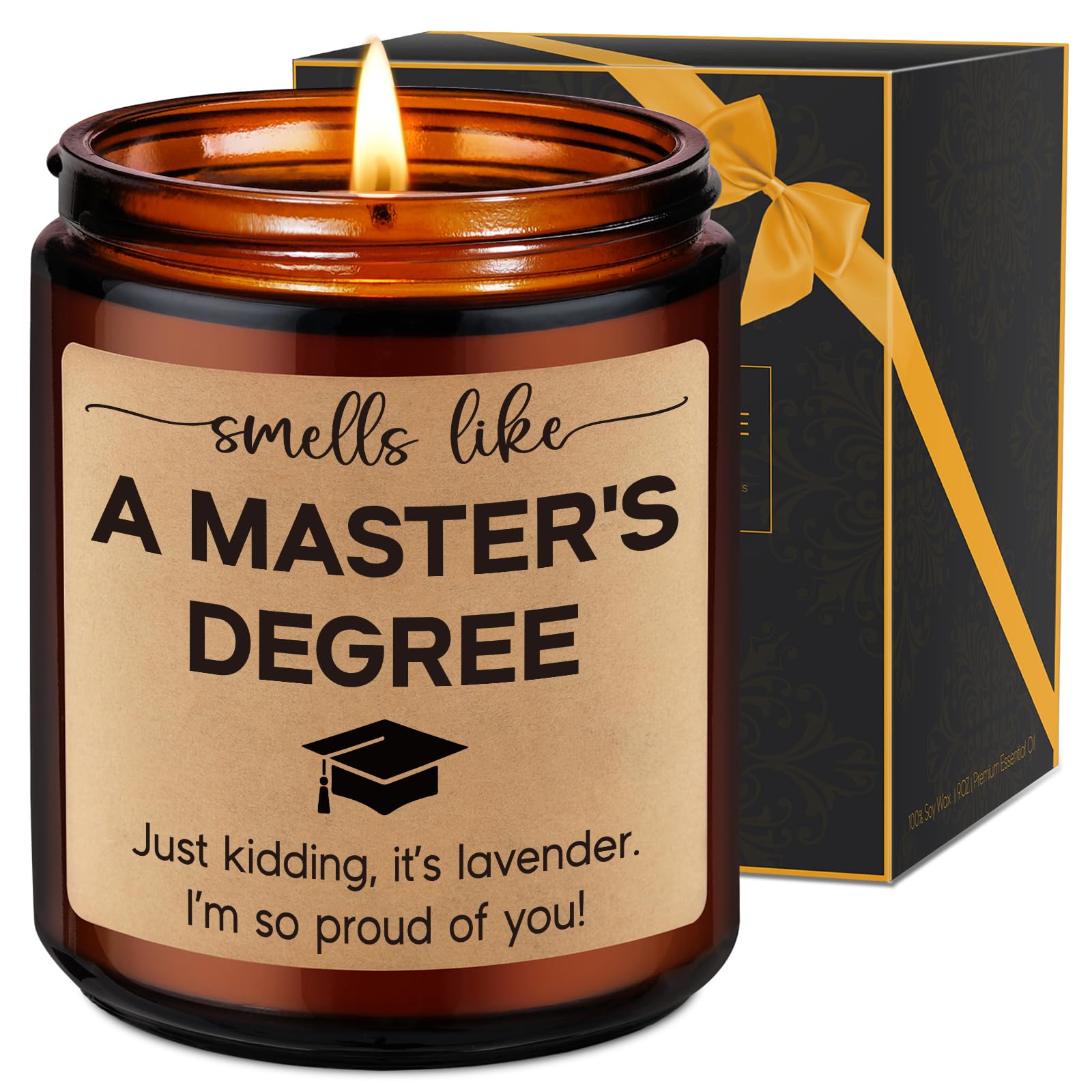 Fairy's Gift Candle, Masters Degree Graduation Gifts, Graduation Gifts for Masters Degree, Funny Grad Gifts for Her Him, Masters Graduation Gifts, Graduate Gifts for Masters Degree Graduates