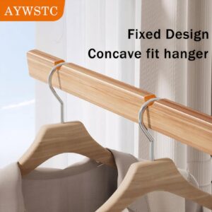 AYWSTC Tripod Clothes Drying Rack - Portable Foldable Garment Drying Rack - Household Floor Standing Clothes Drying Racks with 16 Wooden Drying arms for Balconies, Laundry, Bedrooms