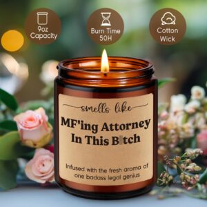 Fairy's Gift Candle, Lawyer Gifts for Women Men, Attorney Gifts - Law School Essentials, Bar Exam, Christmas, Lawyer Graduation Gifts, Law Student Gifts, Funny Gifts for Lawyers, Future Lawyer