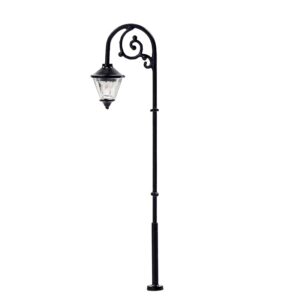 LYM57 10pcs Model Railway Street Lgihts Lamppost Lamp HO Scale 63mm or 2.48inch Single Head LEDs