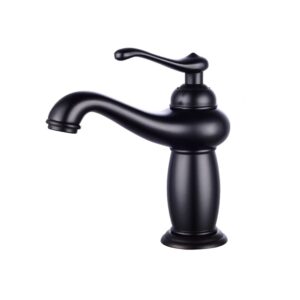 retro bathroom faucet single hole one handle mixer tap bath lavatory basin faucets