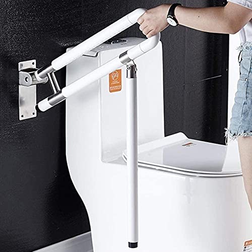 YGCBL Safety Handrail,Kitchen Stairway Bathroom Toilet Shower Bathtub Grab Bar Support Handle Safe Aid Grip Armrests Auxiliary Tools，Suitable for Stairwells, Corridors, Bathrooms, Hotels, Etc.,White