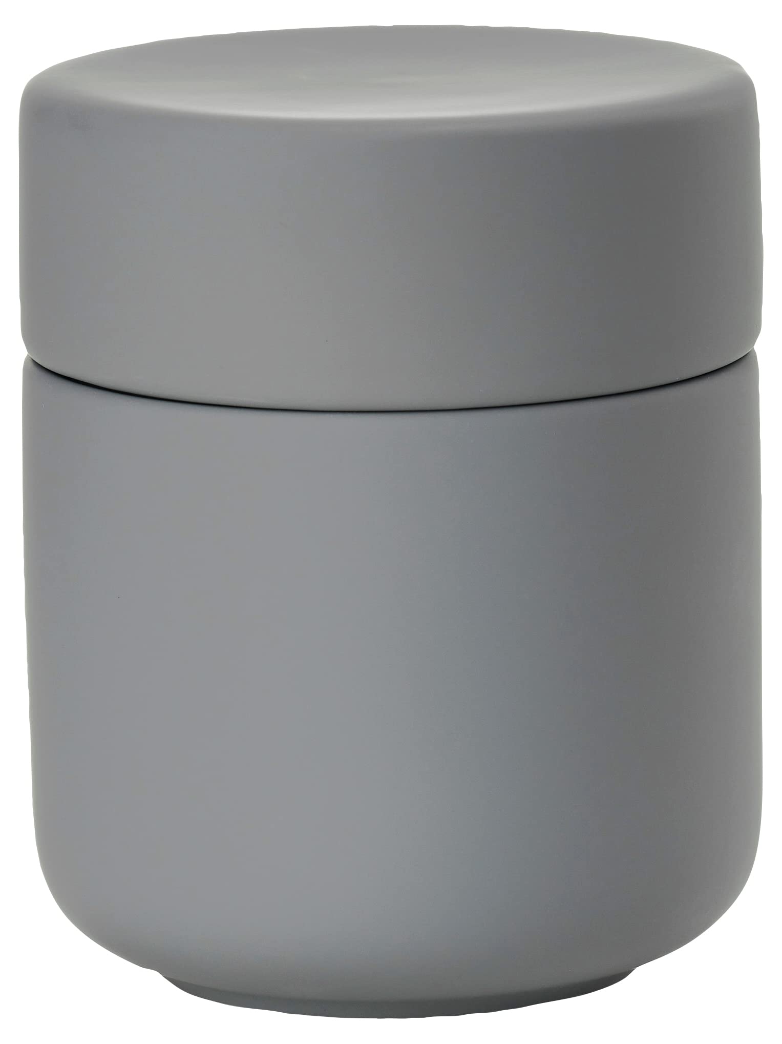 Zone Denmark Ume Taupe Cosmetic Jar - Elegant and Functional Storage Solution for Your Beauty Essentials, Infusing Scandinavian Design into Your Vanity Space (Grey)