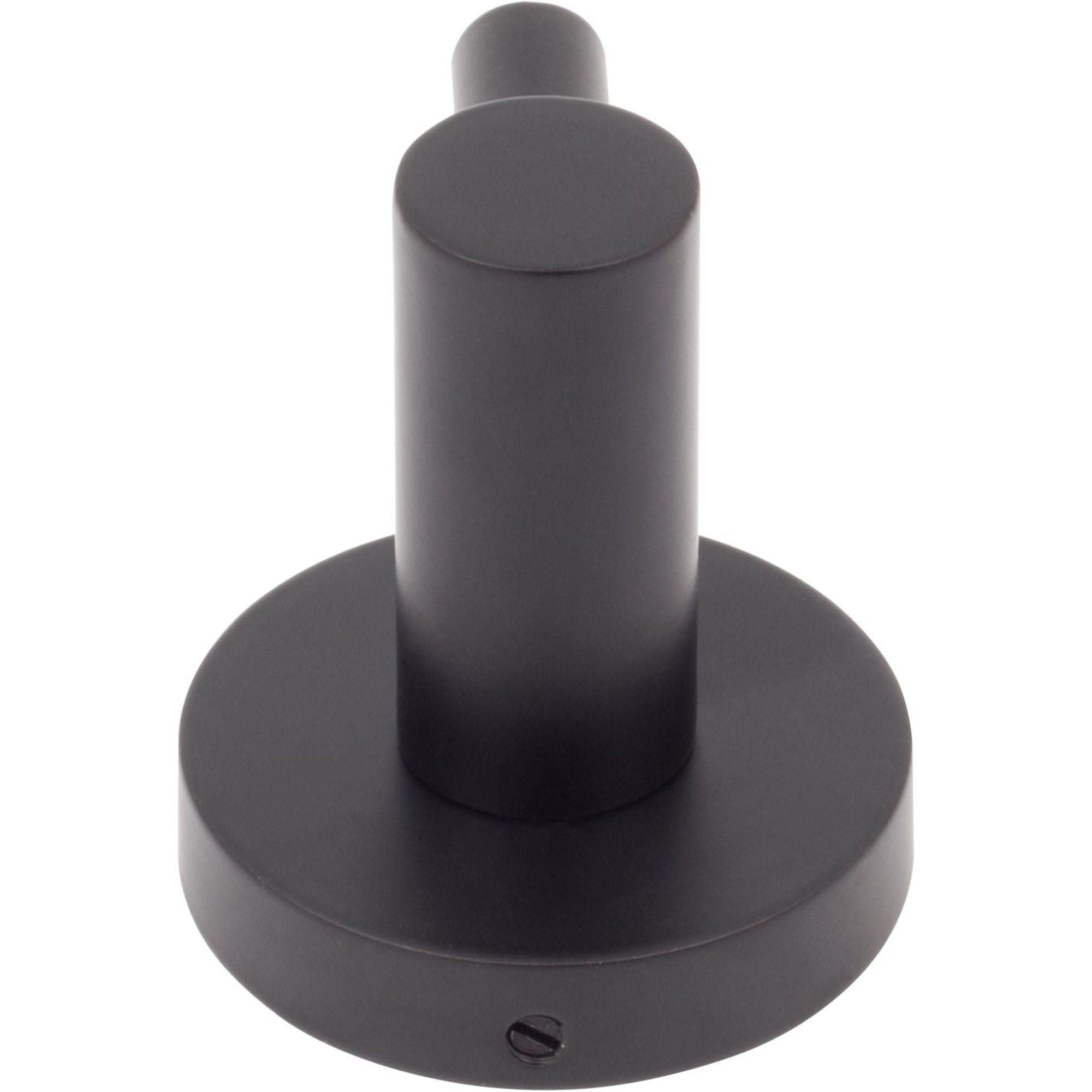 Zurich Robe Hook, Matte Black by Stone Harbor Hardware