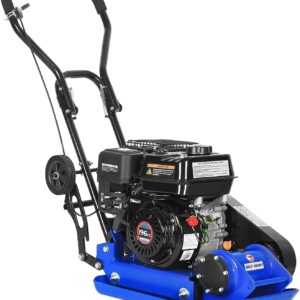 BILT HARD Plate Compactor Rammer, 6.5HP 196cc Gas Engine 5500 VPM 2500 lbs Compaction Force, 21 x 14.5 inch Plate, Ground Compactors for Paving Landscaping Sidewalk Patio, EPA Compliant