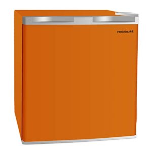 Frigidaire EFR115-ORANGE 1.6 Cu Ft Compact Fridge for Office, Dorm Room, Mancave or RV, Orange