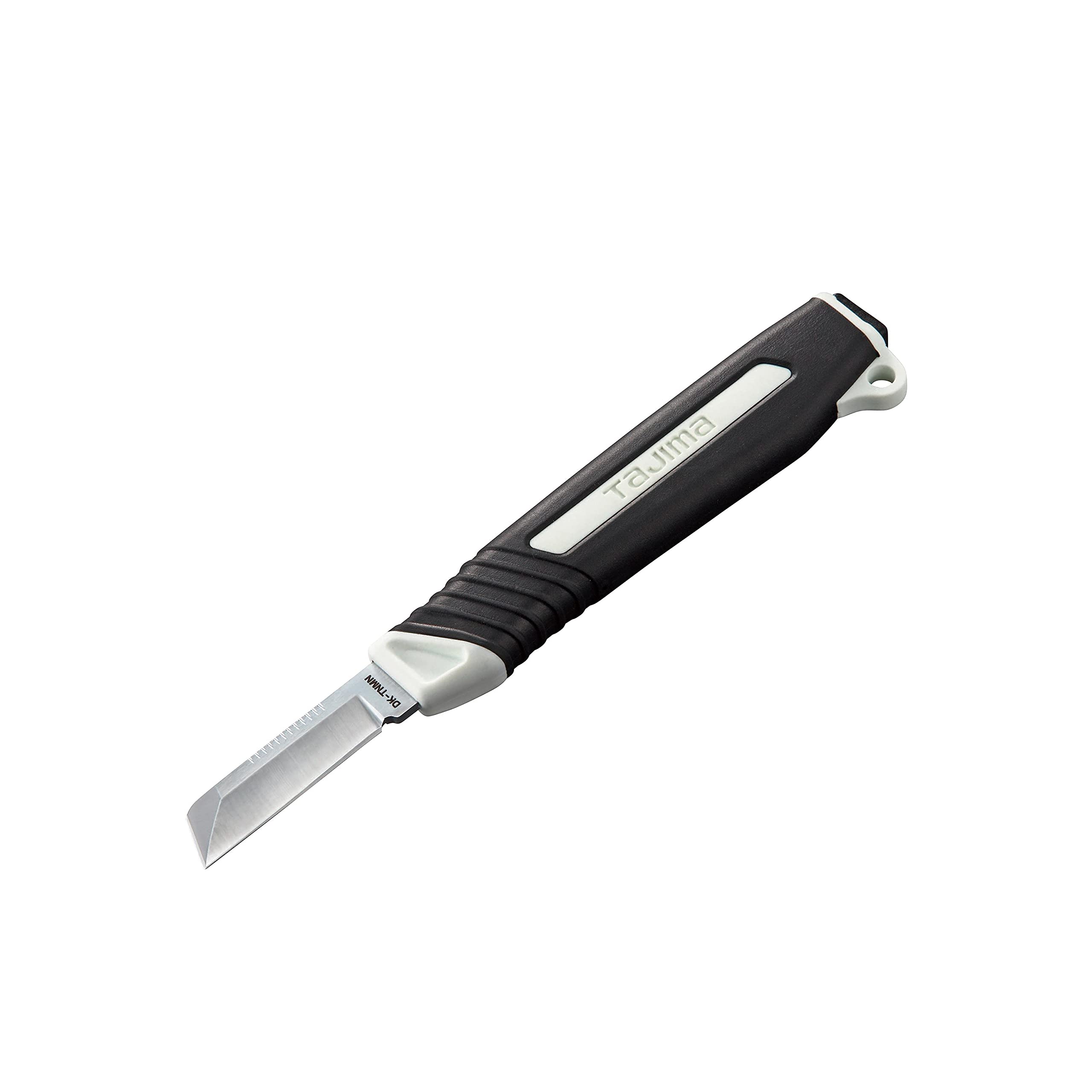 Tajima - Chisel Knife Mini - DK Series Electrician's Tool with 43mm Blade & Elastomer Grip - DK-TNMN-T