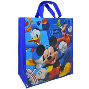 Disney Mickey Mouse Fleece Throw Blanket and Tote Bundle - Mickey Mouse Blanket, Tote, Mickey Stickers, and More | Kids 45x60 Throw Set