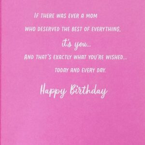 Greeting Card Mom You've Always Been There For Me No Matter What Life Brings - Happy Birthday To Mother with Hummingbird