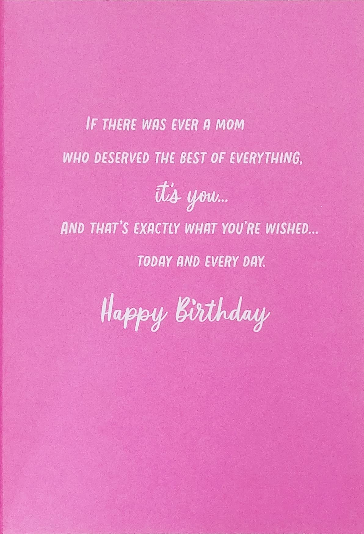 Greeting Card Mom You've Always Been There For Me No Matter What Life Brings - Happy Birthday To Mother with Hummingbird