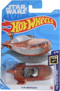 hot wheels x 34 landspeeder, [brown] 12/250 screen time 2/10 star wars