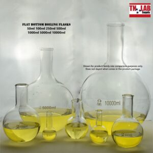 TN LAB Flat Bottom Boiling Flask 1000ml 1L