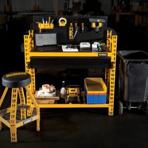 DEWALT 2-Shelf Industrial 4- Carbon Steel Foot Storage Rack Work Station Kit (DXST3000WB)