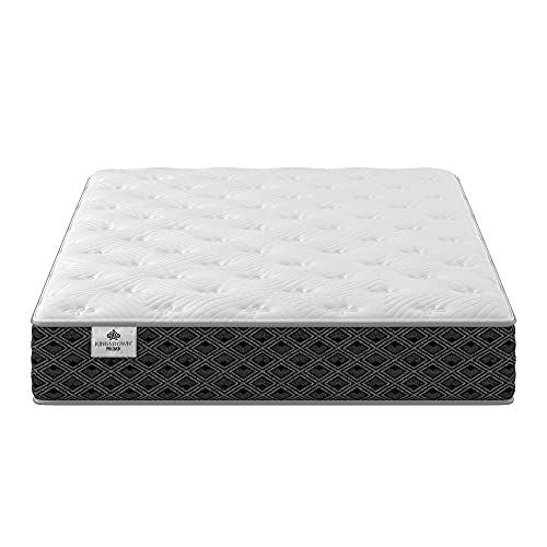 Kingsdown Cushion Firm Innerspring Mattress King, Cooling Gel Foam Layer Multi-Layered Comfort Cool Sleep Quilted Top Luxury Mattresses 12-Inch, Prime Owington