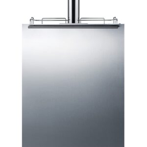 Summit 24 in Wide Built-In Kegerator, ADA Compliant Commercial - Built-in kegerator for use under ADA compliant counters with dual tap kit for two 1/6 kegs