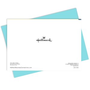 Hallmark Business (25 Pack) Bulk Appreciation Card (Green & Blue Make a Difference) for Employees, Staff and Volunteers