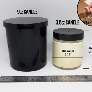 3.5oz./9oz. Custom Song Couples Candle | Personalized Photo Candle, Music Candle