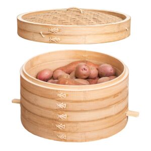 Gardener's Supply Company Stackable Bamboo Harvest Storage Basket Lid