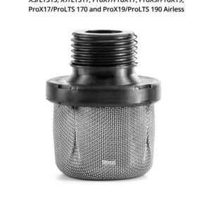 QWORK Airless Paint Sprayer Inlet Strainer, 2 Pcs 3/4 Inch Replacement Inlet Strainer Screen for Airless Paint Spray Gun