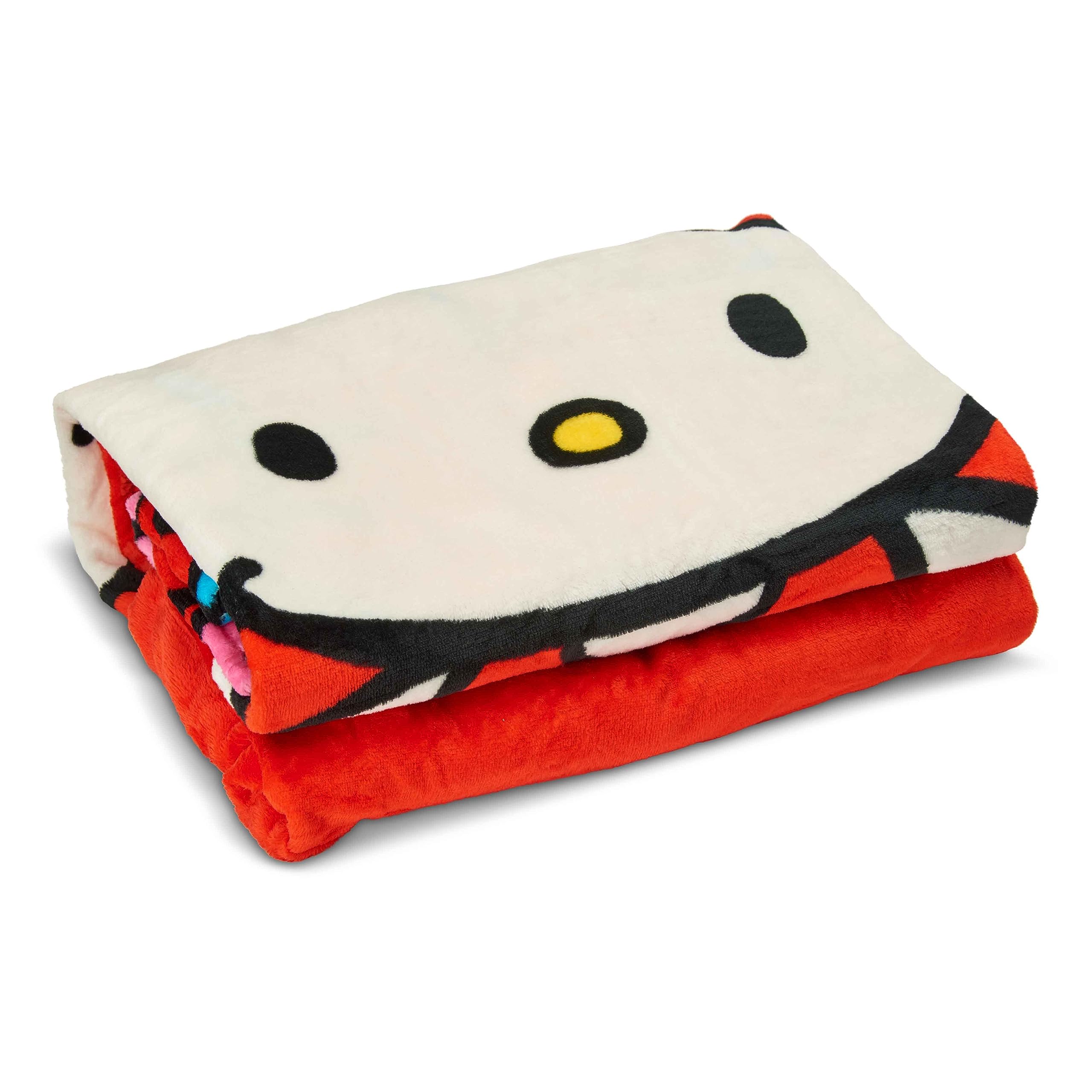 Northwest Hello Kitty Smitten Youth Silk Touch Comfy Throw Blanket with Sleeves, 48" x, 48"