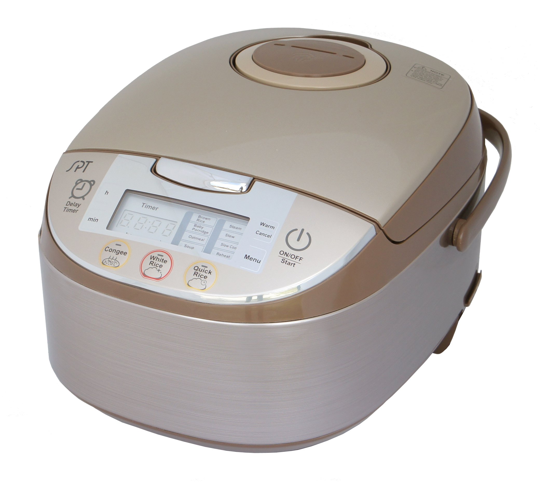 SPT RC-1808: 10 Cups Multi-functional Rice Cooker GOLD