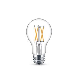 WiZ Clear 60W A19 Tunable White Filament LED Smart Bulb - Pack of 1 - E26- Indoor - Connects to Your Existing Wi-Fi - Control with Voice or App + Activate with Motion - Matter Compatible