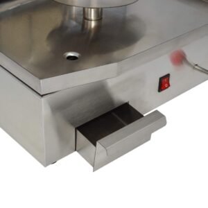 BNDHKR Shawarma Propane Gyro Machine Gas Kebab Doner Automatic Vertical Broiler with 3 Burners