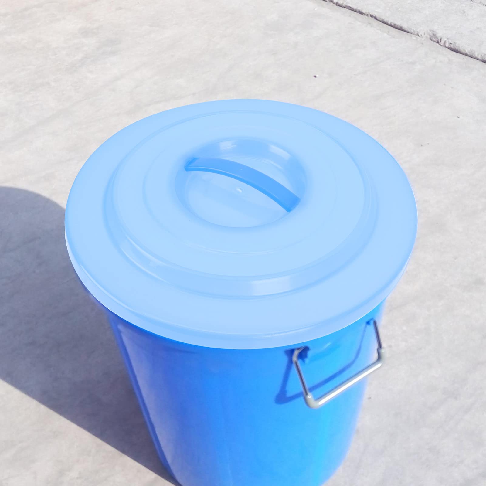 Cabilock 1Pc Trash can Replacement lid Waste Container lid Trash Can Lid Heavy- Duty Garbage Lid Replacement Garbage can lid Heavy Duty Trash can Waste Bin Lid GAI GAI with Cover Plastic