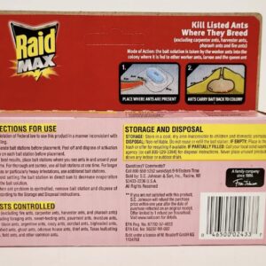 Raid Max 2 Count Liquid Ant Baits 6 Count