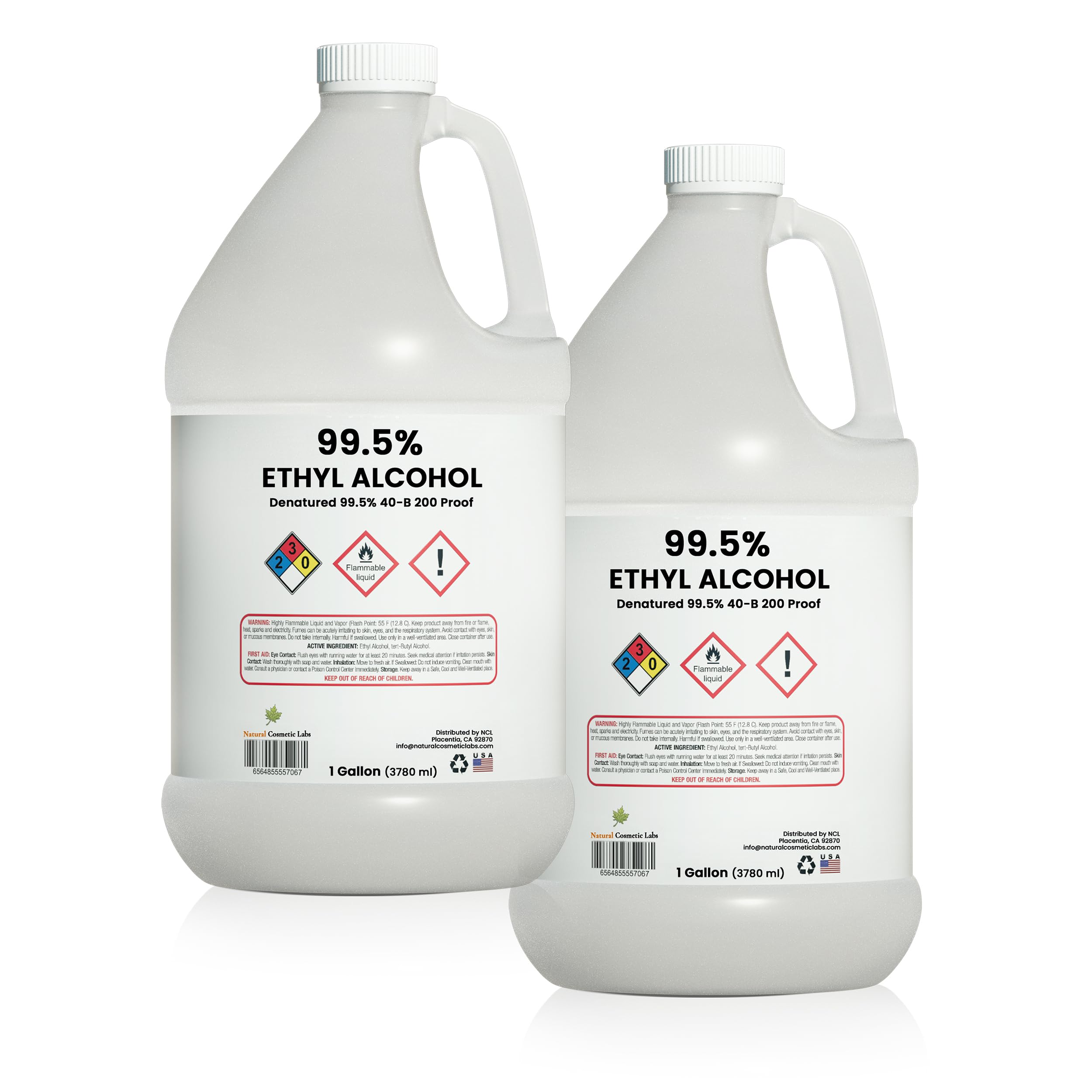 Ethyl Alcohol 99.5% - Pack of 2