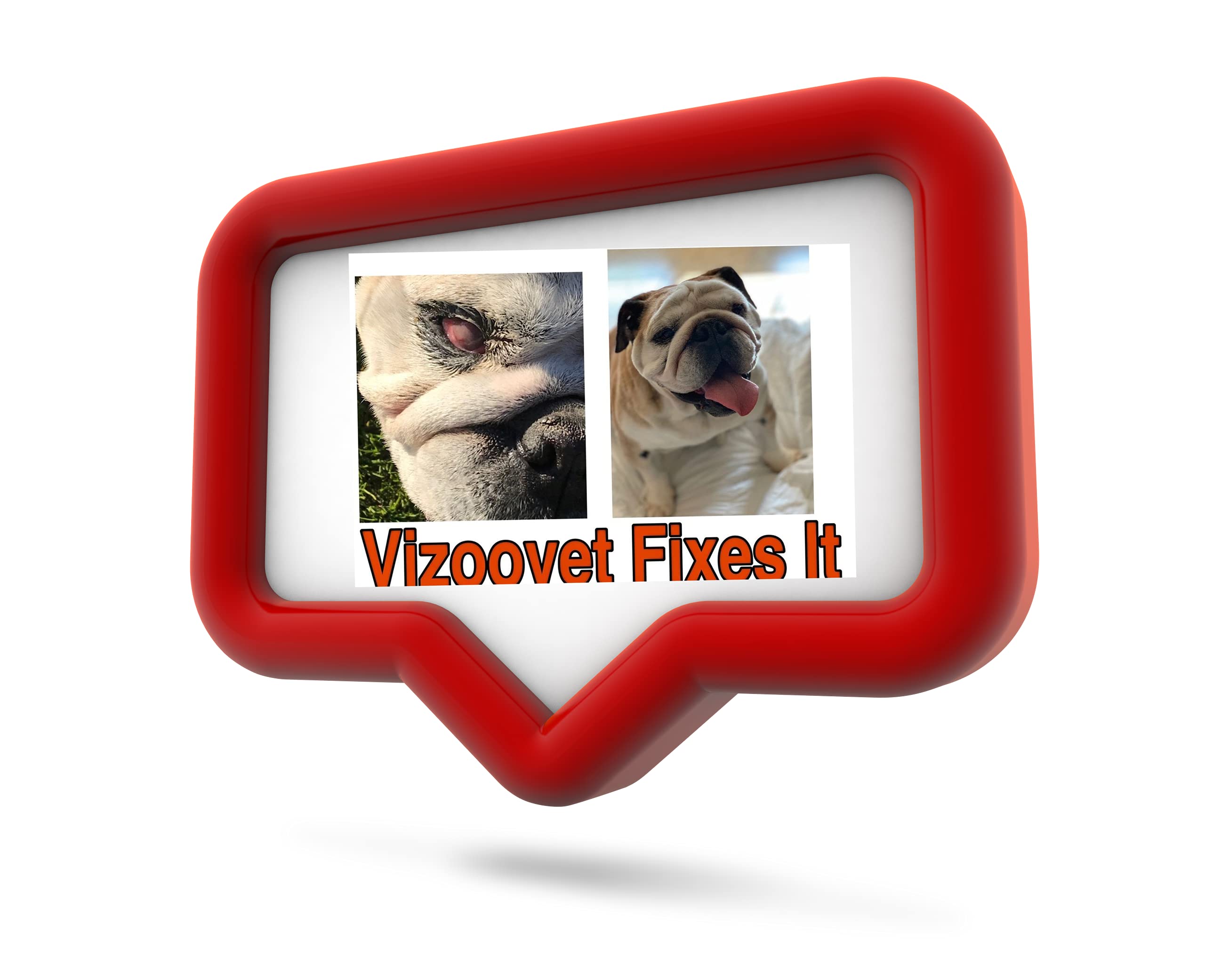 Vizoovet lubricating - Protective Soothing Eye Drops for Pets, Long Lasting Relief, The one The Specialists Use