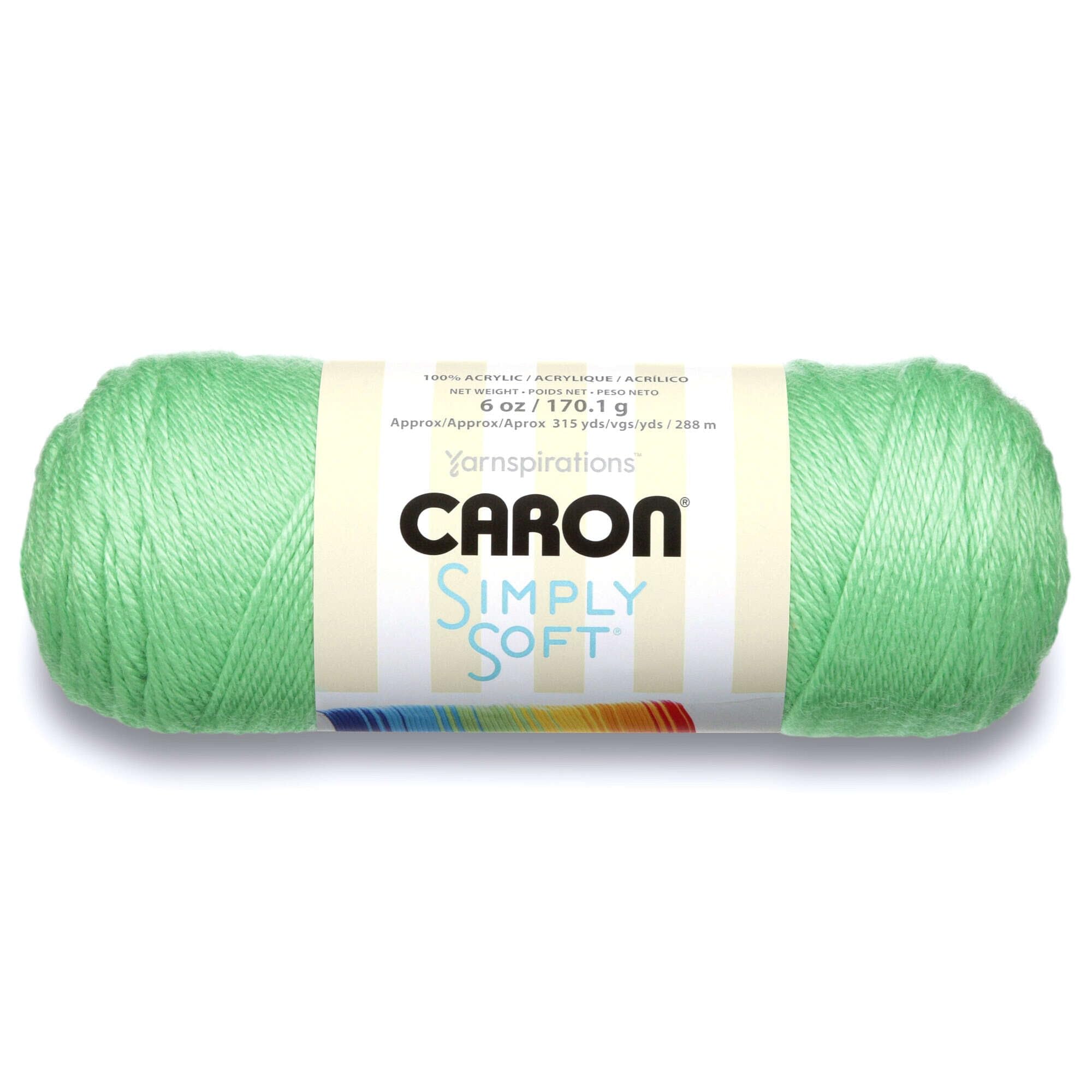 Caron International Simply Soft Brites Yarn - Limelight