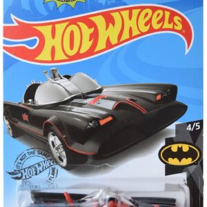 Hot Wheels TV Series Batmobile, [Black/red] 197/250 Batman 4/5