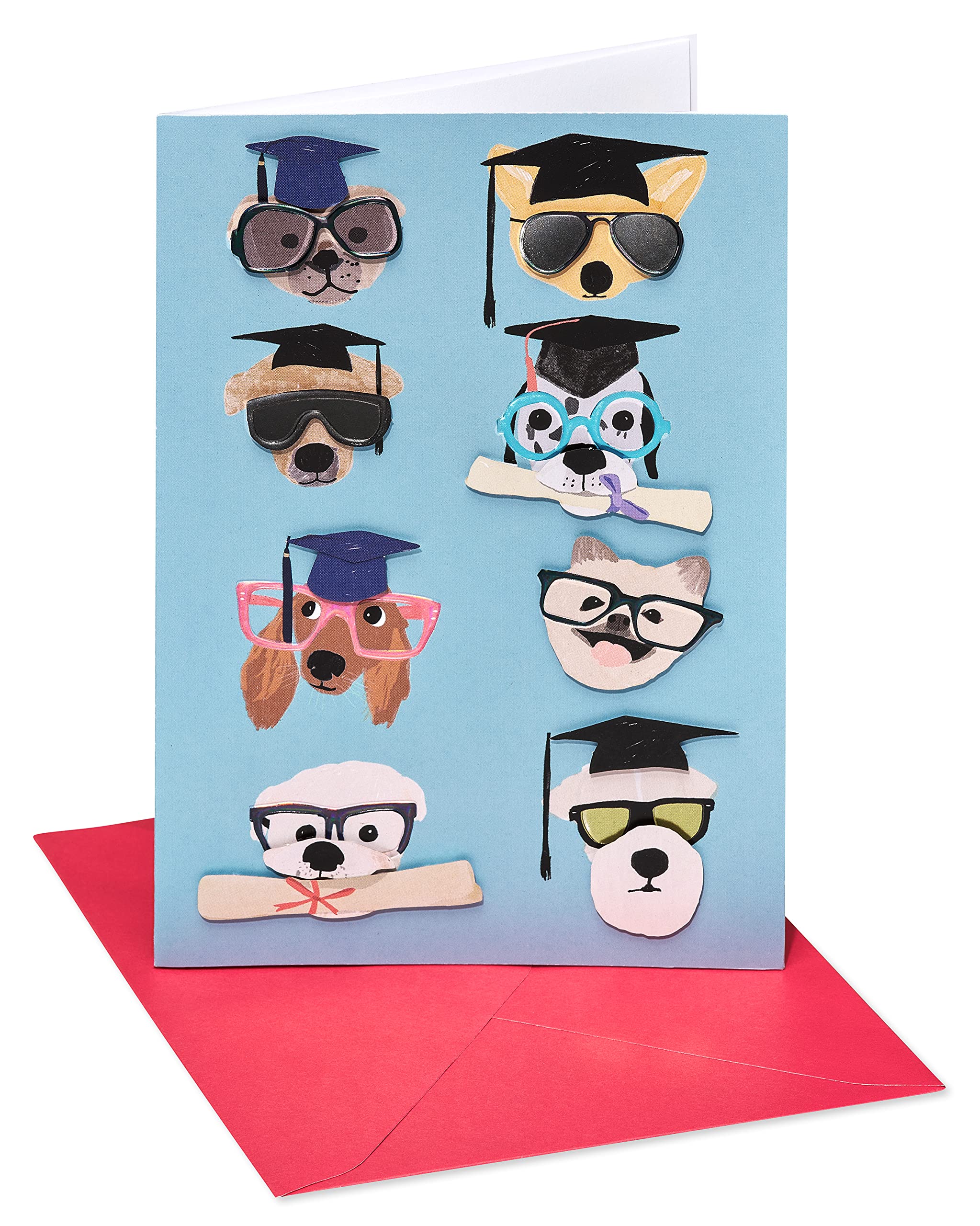 Papyrus Dog Graduation Card (Job Well Done)