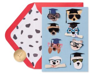 papyrus dog graduation card (job well done)