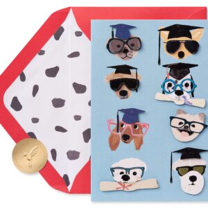 Papyrus Dog Graduation Card (Job Well Done)