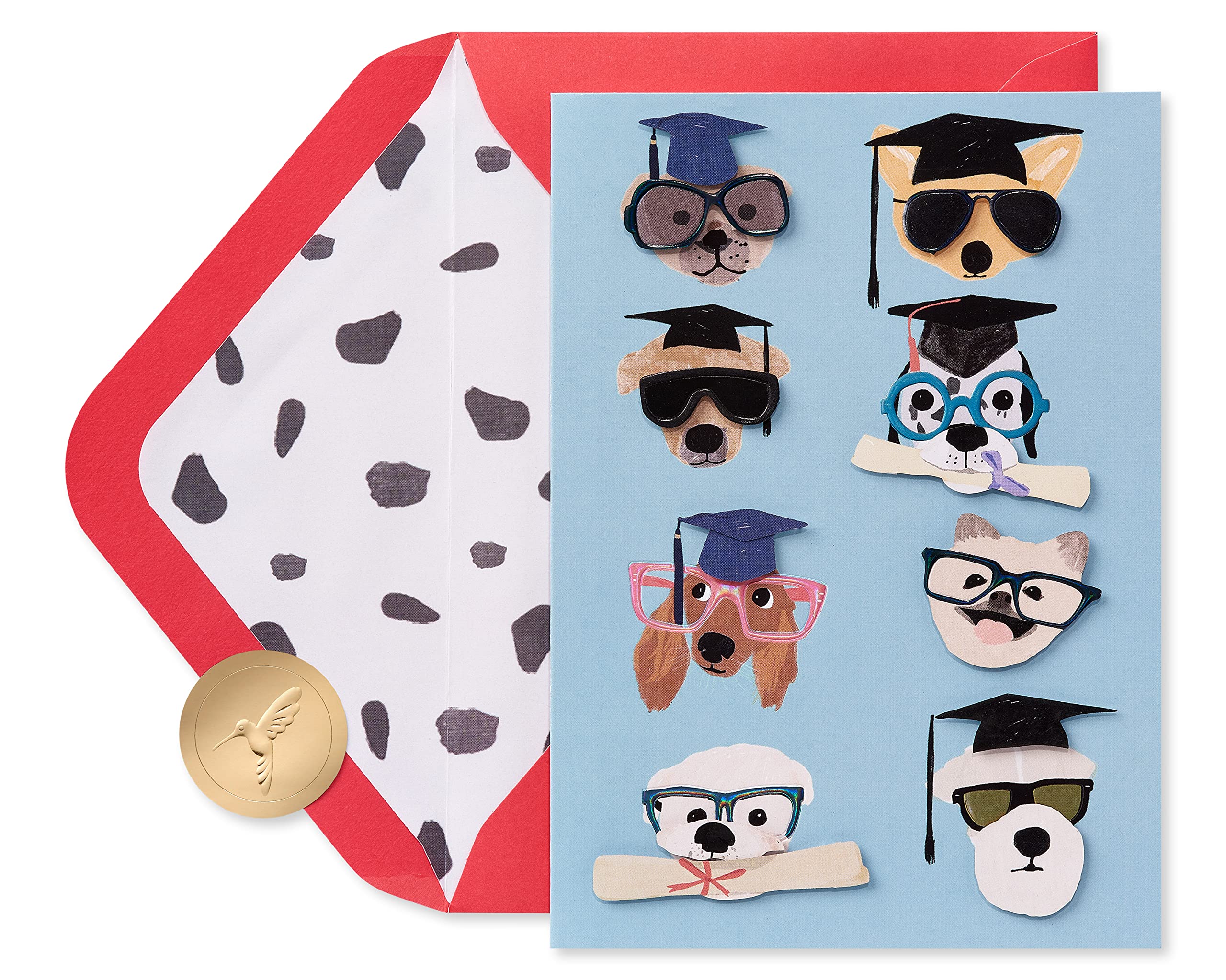 Papyrus Dog Graduation Card (Job Well Done)