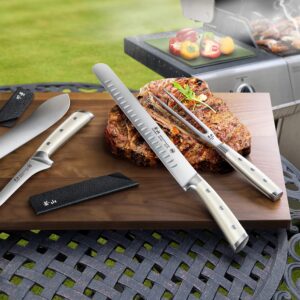 Cangshan S1 Series 7-Piece BBQ Knife Set, Forged German Steel, 1023718