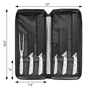 Cangshan S1 Series 7-Piece BBQ Knife Set, Forged German Steel, 1023718