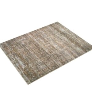 Loloi Amber Lewis Billie Collection, Tobacco & Rust 7'-6" x 9'-6" Area Rug – Antique & Distressed Accent Rugs for Living Room, Bedroom, Entryway & Hallway, No Shed High Traffic Area Home Decor Rug