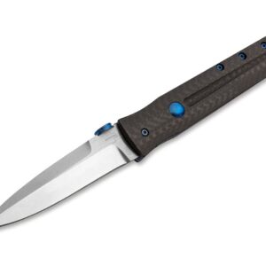 BÖKER PLUS IcePick Folding EDC Pocket Knife, Carbon Fiber Scales, Anodized Hardware, VG-10 Blade, Designed by Chuck Gedraitis