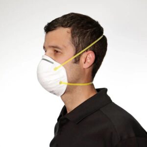 Shawmut Protex™ N95 Mask Particulate Respirators NIOSH Approved Made in the USA, Protective Face Mask, 2 Pack of 5 (Approval Number TC-84A-9295 / Model SR9520)