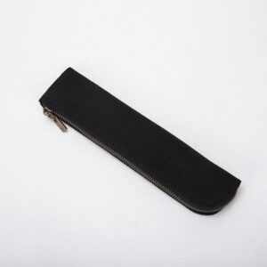 YONBEN Pencil Case Cute Thin and Slim Pencil Pouch Small Pen Case -Simple and Stylish Cotton Canvas Lightweight pencil bag