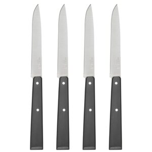 OPINEL No. 125 PRO 254597 Table Knives Set of 4 Blade Material: 12C27 Total Length: 22 cm