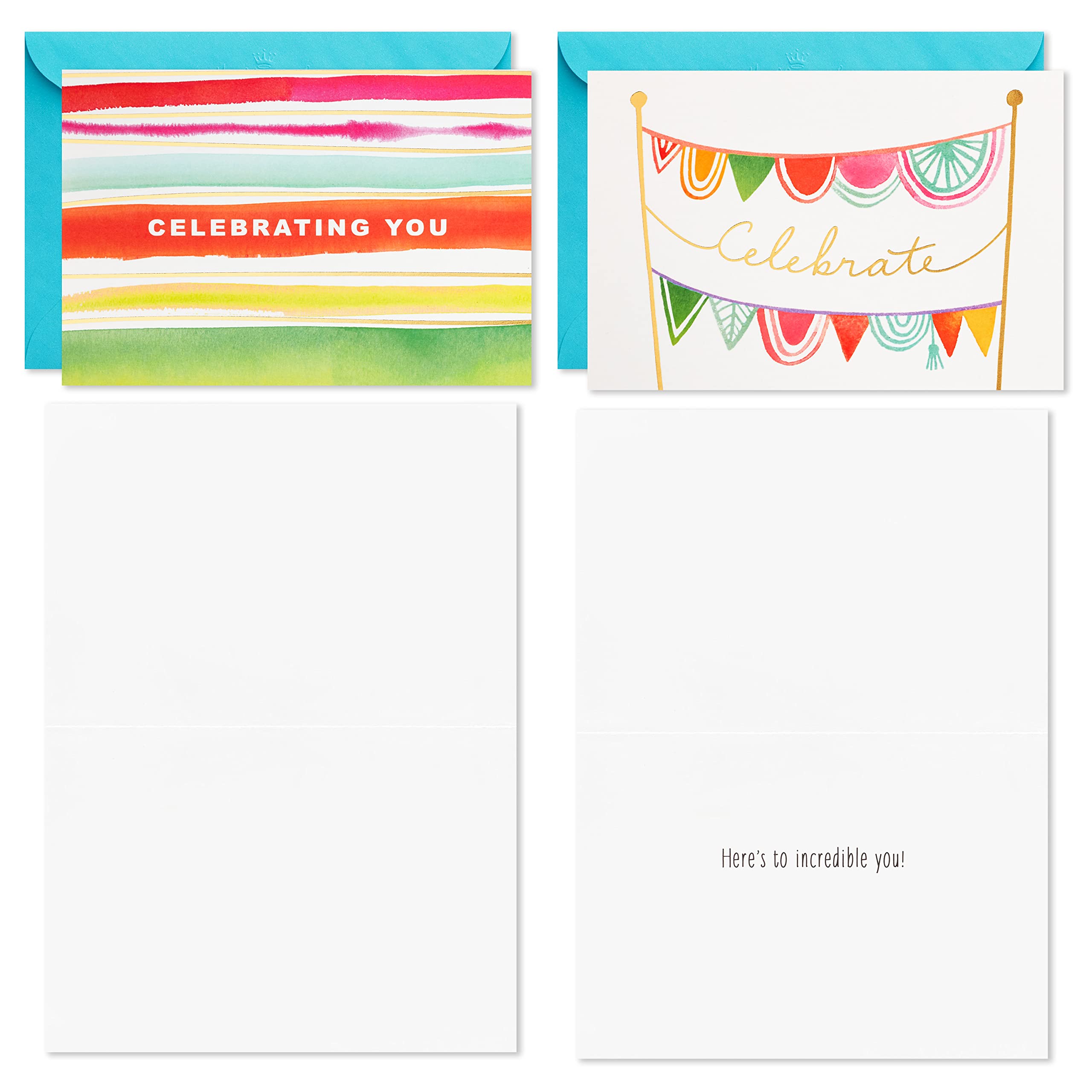 Hallmark Birthday Cards Assortment, 36 Cards with Envelopes (Celebrate)