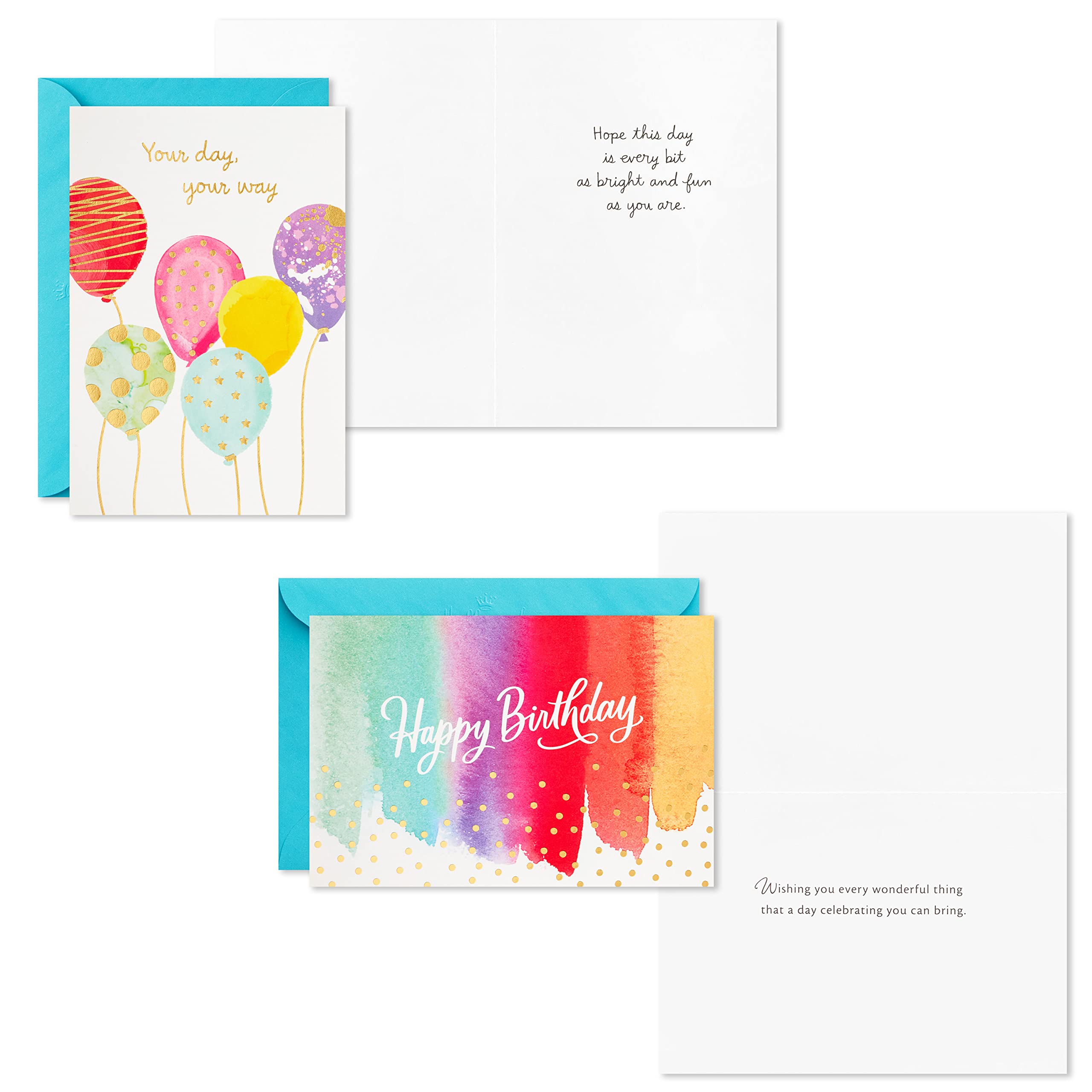 Hallmark Birthday Cards Assortment, 36 Cards with Envelopes (Celebrate)